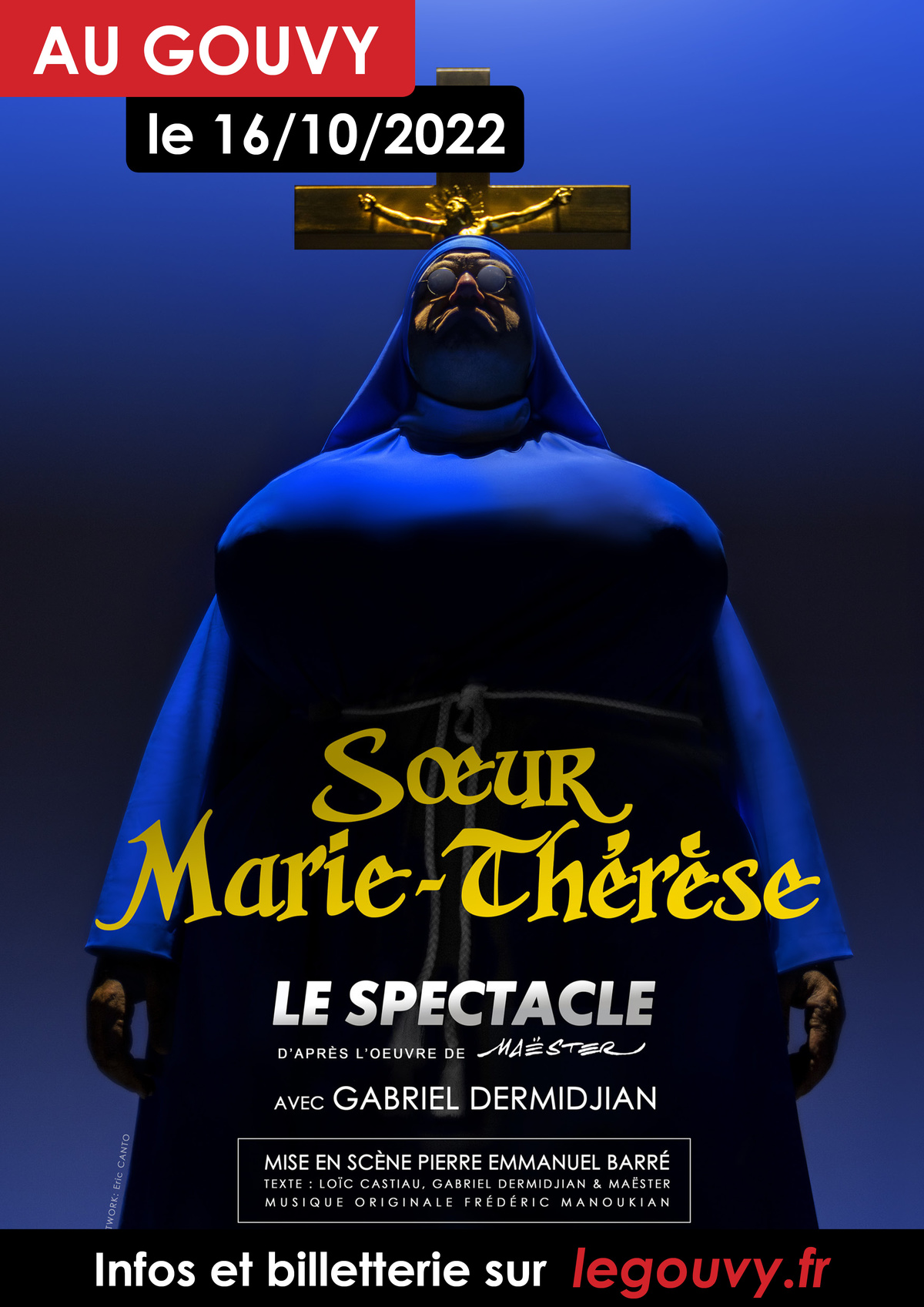 Actualit s Soeur Marie Th r se le spectacle au Gouvy le 16